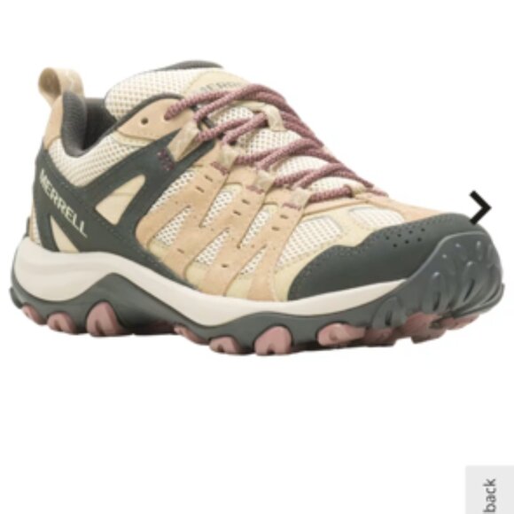 Women's Merrell Accentor 3 Vent Hiking Shoes- Size 10/Color-Incense (Beige/Pink) - Picture 1 of 13